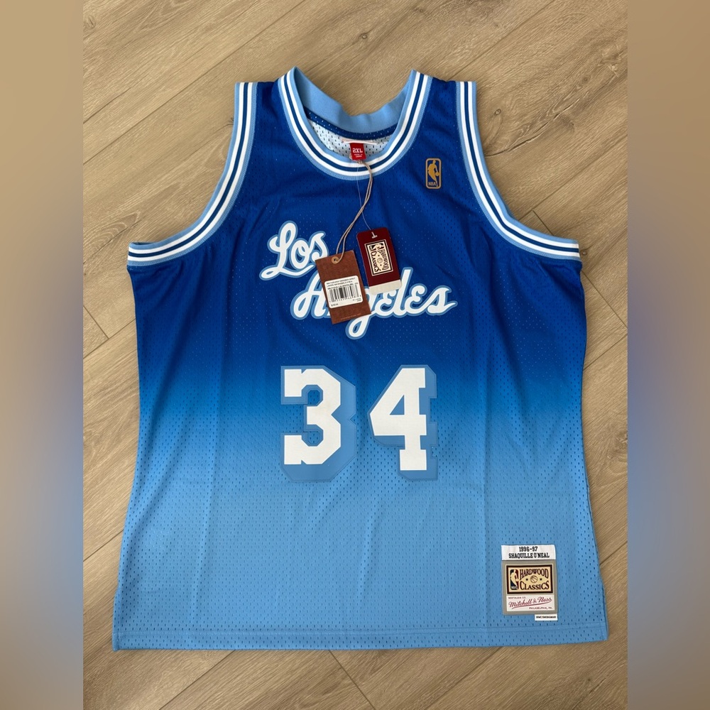 Mitchell & Ness Shaquille O’Neal Lakers jersey NWT XXL